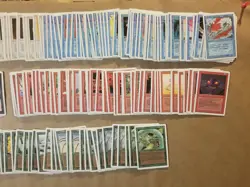 MTG Revised Edition Lot of 348 Cards (HP - X4 Each Common - No Bolt/Rit/R.E.B.) - Image 4