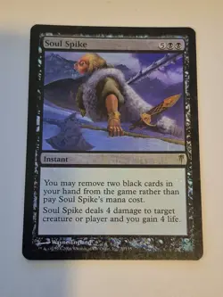 1x Soul Spike - Foil, English ColdSnap MTG Magic LP x1 - Image 1