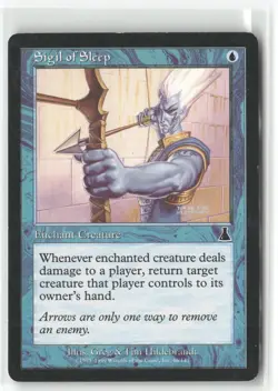 Sigil of Sleep 46 Common Urza's Destiny Magic: The Gathering Lightly Played - Image 1