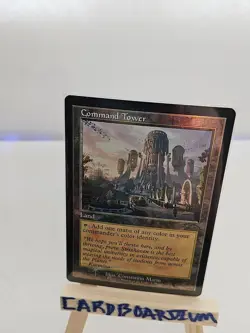 Command Tower (Strixhaven: Omens of Chaos) 2026-01 Media Promos P Retro Foil - Image 1