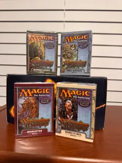 Complete Set (4) Mercadian Masques Theme Preconstructed Decks MTG Factory sealed - Image 1