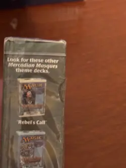 Complete Set (4) Mercadian Masques Theme Preconstructed Decks MTG Factory sealed - Image 3