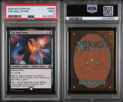 2025 Magic The Gathering - MARVEL'S SPIDER-MAN #0066 THE SOUL STONE PSA 9 - Image 3
