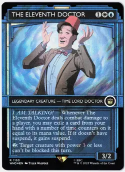 MTG *The Eleventh Doctor Showcase Surge Foil X1* (NM) 1153 Doctor Who - Image 1