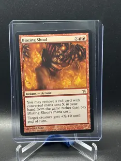 MTG Blazing Shoal Betrayers Of Kamigawa LP - Image 1