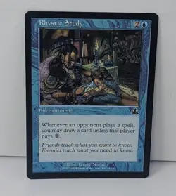 Rhystic Study - Magic The Gathering MTG - Prophecy! - Image 2