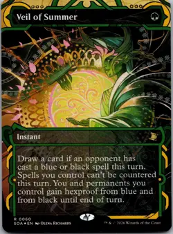 Veil of Summer R Secrets of Strixhaven: Mystical Archive 60 NM Foil - Image 1