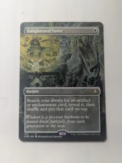Enlightened Tutor (Borderless) Dominaria Remastered Regular - Image 1