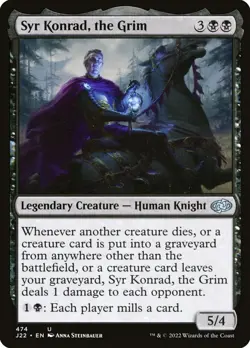 MTG - Syr Konrad, the Grim - J22 - Jumpstart 2022 - Magic - Image 1