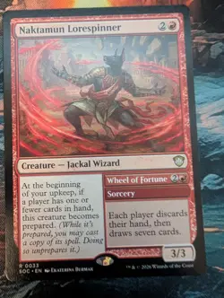 Naktamun Lorespinner 33 Commander: Secrets of Strixhaven Magic: The Gathering LP - Image 1