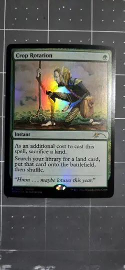 MTG FOIL Crop Rotation Manga Promo EN NM Destroy All Humans 006 - Image 1