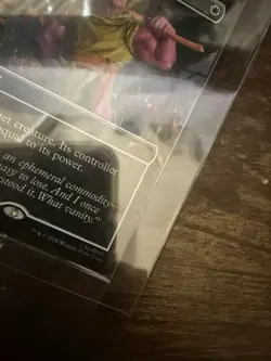 THANOS MtG PSA Promo Swords to Plowshares Marvel in hand. Ships immediately! - Image 2