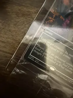 THANOS MtG PSA Promo Swords to Plowshares Marvel in hand. Ships immediately! - Image 3