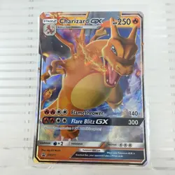 Pokemon Charizard GX SM211 SM Promo Full Art Holo Stage 2 250 HP Flare Blitz GX - Image 1