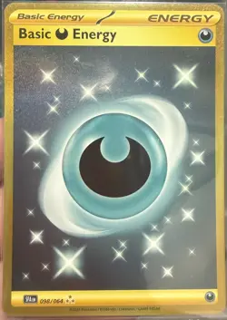 Pokemon TCG Gold Dark Energy Card #098/064 Shrouded Fable Secret Rare - Image 1