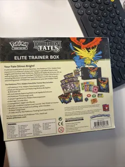 Hidden Fates ETB Elite Trainer Box Brand New Factory Sealed Pokemon - Image 3