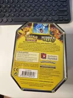 Pokemon TCG Hidden Fates Tin Gyarados GX Factory Sealed - Image 3
