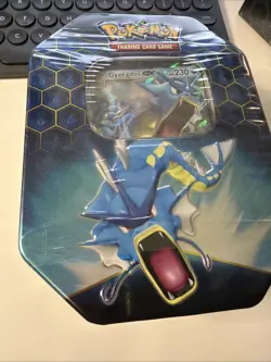 Pokemon TCG Hidden Fates Tin Gyarados GX Factory Sealed - Image 5