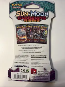 Pokemon Sun & Moon Guardians Rising Sleeved Booster Pack Factory Sealed - Image 2