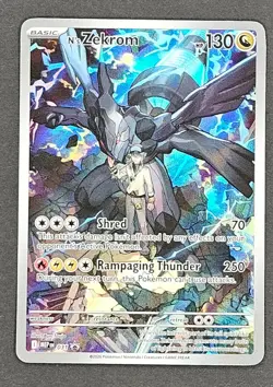 Pokemon TCG N's Zekrom 031 Special Illustration Rare Glory of Team Plasma NM / M - Image 1