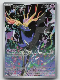 Xerneas 091/086 Holo Chaos Rising Pokemon NM AA14 - Image 1