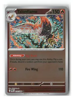 Talonflame Reverse Holo Uncommon Perfect Order 014/088 Pokemon Near Mint - Image 1