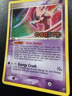 Deoxys (Attack Forme) 17/107 Ex Deoxys Reverse Holo Stamped HP/DMG - Image 5