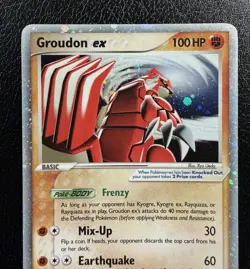 Pokemon TCG Groudon ex 038 Black Star Promo Nintendo Ex Collectors Tin HP/DMG - Image 2