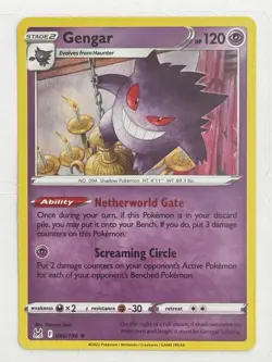 Pokemon - Lost Origin - Gengar 066/196 PACK FRESH!!! - Image 1