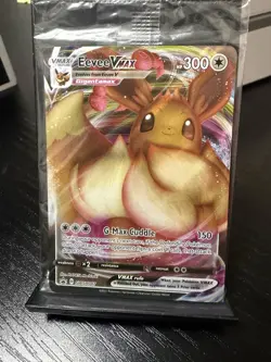 Pokemon TCG Eevee VMAX SWSH087 Sealed Pack Single Card English 2021 - Image 1