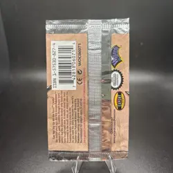 EMPTY Zapdos Pokemon Fossil Set Booster Pack Wrappers Empty Art NO CARDS - Image 2