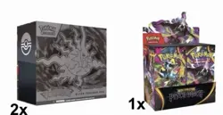 Pitch Black Presale - POKEMON CENTER ETB (2X) / BOOSTER BOX (1X) - Image 1