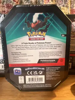 Pokemon Sealed Tin Lot - 2 Ascended Heroes Mini Tins, 3 Triple Whammy Tins. - Image 3