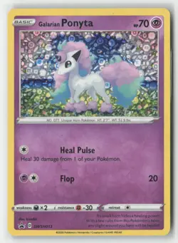 Galarian Ponyta (General Mills Promo) SWSH013 Holo Pokemon LP - Image 1