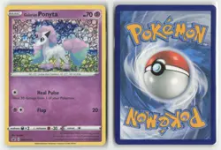 Galarian Ponyta (General Mills Promo) SWSH013 Holo Pokemon LP - Image 3