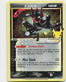 Greninja Star SWSH144 Holo Promo Sword & Shield Promo Pokemon Near Mint - Image 1