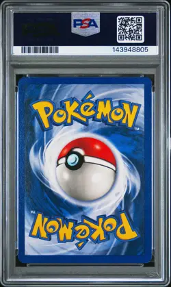 1999 Pokemon TCG Pikachu Red Cheeks Shadowless 058/102 PSA 7 - Image 2