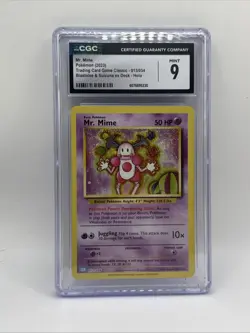 Pokemon TCG Mr. Mime Holo Card 13/34 Trading Card Game Classic - Image 1