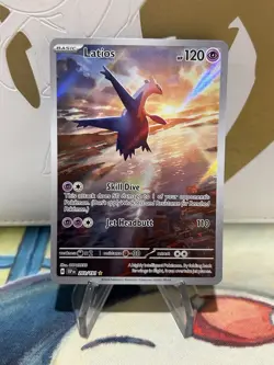 Latios 203/191 Pokemon Surging Sparks Illustration Rare NM - Image 1