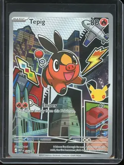 Tepig Pokemon Card (First Partner Series 2 Promo 050) - Image 1