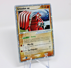 🔥 Groudon ex Ultra Rare Holo w/ Swirl 038 Black Star Promo MP Pokemon TCG 🔥 - Image 2