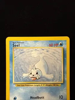 Seel [1999-2000] - Base Set - 41/102 - Pokemon TCG - LP - Image 2