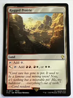 Rugged Prairie MTG [FINAL FANTASY Commander] Near Mint - Image 1