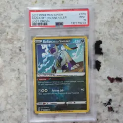 Pokemon Radiant Hisuian Sneasler Holo 123/196 Swsh11 Lost Origin PSA 9 Graded - Image 1