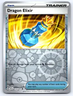 Dragon Elixir 172/191 Uncommon Surging Sparks Pokemon Reverse Holo LP - Image 1