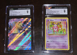 CGC 9 2023 Holo Pokemon Card Lot (2) Mimikyu ex 004 & Mr. Mime 013/034 - Image 1