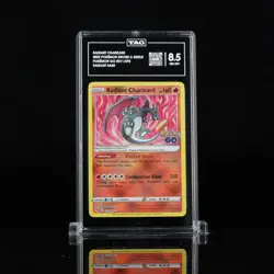 2022 POKEMON POKEMON GO RADIANT CHARIZARD #11 HOLO-RARE TAG 8.5 NM MT+ - Image 1