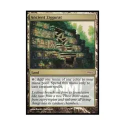 WOTC MtG FNM Promos Ancient Ziggurat (P) (Foil) EX - Image 1