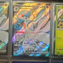 Pokemon Gardevoir ex Full Art Shiny Ultra Rare Holo 217/091 Paldean Fates - Image 1