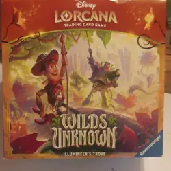 Disney Lorcana TCG Wilds Unknown Illumineer's Trove 8 packs - New/Factory Sealed - Image 1